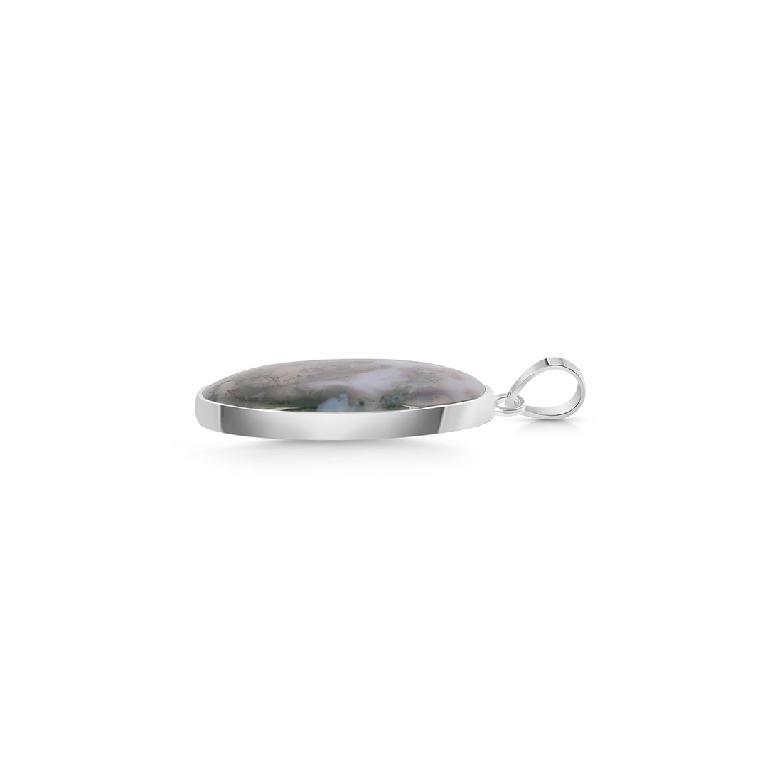 Moss Agate Pendant-(MOA-P-27.)